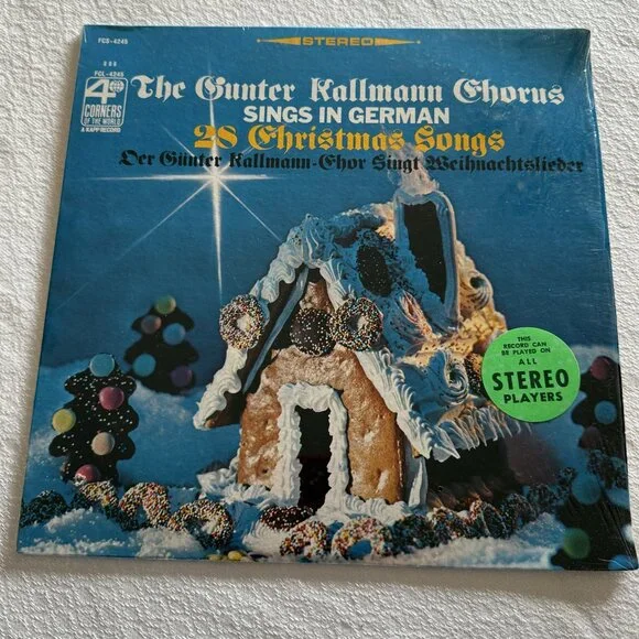 The Gunter Kallmann Chorus Sings In German 28 Christmas Songs LP Vinyl Record - Picture 1 of 7